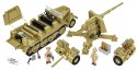 Klocki Sd.Kfz.8 Towing 8.8 cm Flak 36, 975 elementów Cobi Klocki