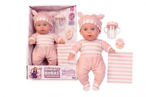 Lalka Natalia Bobas mówiący po polsku 30 cm Artyk