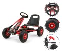 Gokart na pedały Thor Czerwony Milly Mally