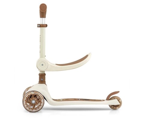 Hulajnoga Scooter Fuzzy Classic beżowa Milly Mally