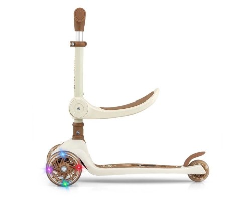 Hulajnoga Scooter Fuzzy Classic beżowa Milly Mally