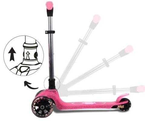 Hulajnoga Scooter Jelly Pink Milly Mally