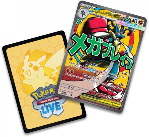 Karty Mega Evolution - Ascended Heroes - Premium Poster Collection - Mega Lucario Pokemon TCG