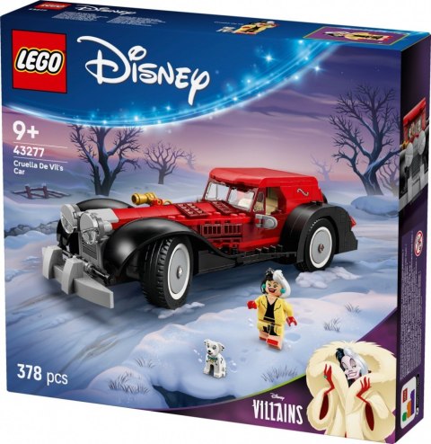 Klocki Disney 43277 Samochód Cruelli De Mon LEGO