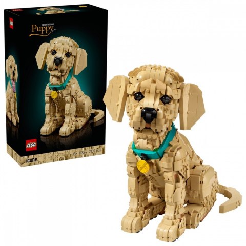 Klocki Icons 11384 Szczeniak golden retriever LEGO