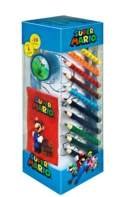 Kolorowanka zestaw piśmienniczy Super Mario Kids Euroswan