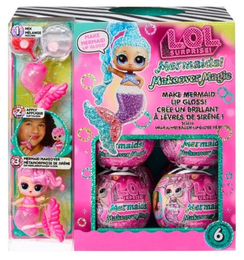 Lalka L.O.L. Surprise Mermaids! Syrenka Makover 1 sztuka MGA