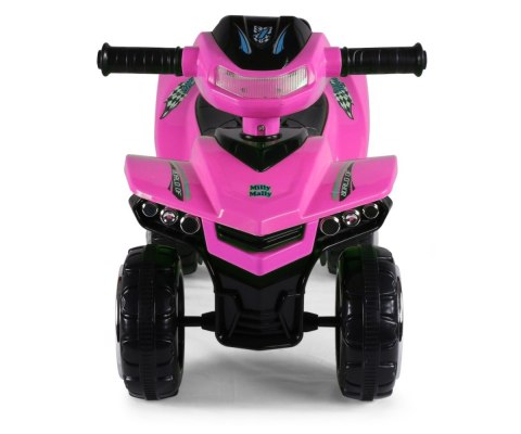 Pojazd Monster Quad czarno-różowy Milly Mally