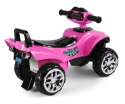 Pojazd Monster Quad czarno-różowy Milly Mally