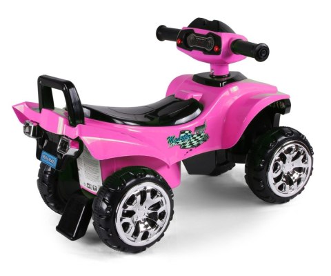 Pojazd Monster Quad czarno-różowy Milly Mally