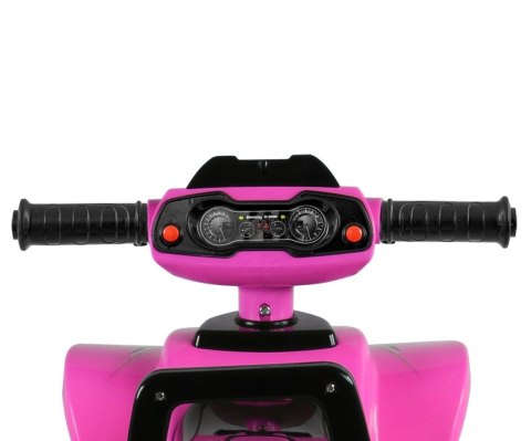 Pojazd Monster Quad czarno-różowy Milly Mally