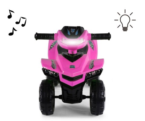 Pojazd Monster Quad czarno-różowy Milly Mally