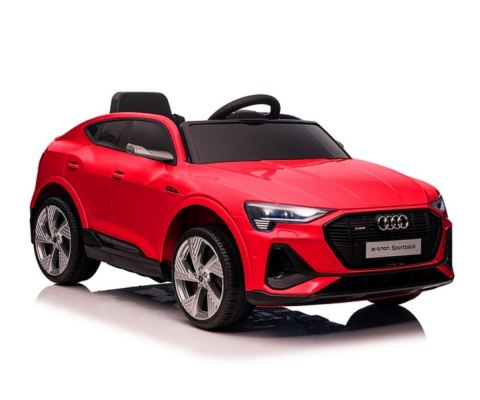 Pojazd na akumulator Audi E-Tron czerwony Milly Mally