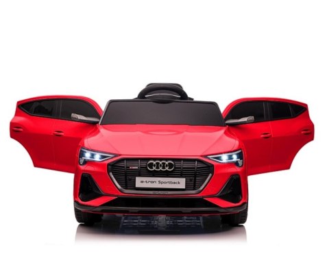 Pojazd na akumulator Audi E-Tron czerwony Milly Mally