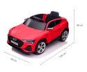 Pojazd na akumulator Audi E-Tron czerwony Milly Mally