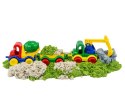 Zestaw Piasek dynamiczny i Fluffy - Plac budowy TUBAN