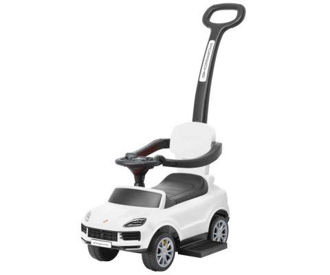 Jeździk z rączka Porsche Cayenne White biały Milly Mally