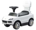 Jeździk z rączka Porsche Cayenne White biały Milly Mally