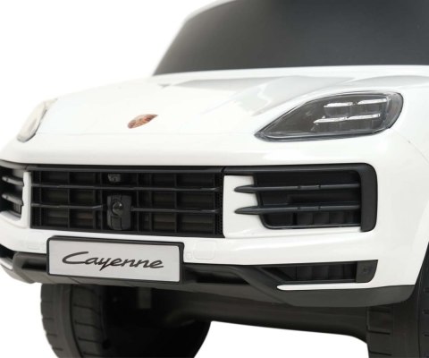 Jeździk z rączka Porsche Cayenne White biały Milly Mally