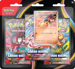 Karty Mega Evolution - Chaos Rising - 3-Pack Blister Pokemon TCG