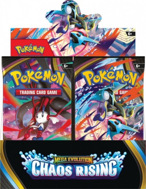 Karty Mega Evolution - Chaos Rising - Booster Display (36 sztuk) Pokemon TCG