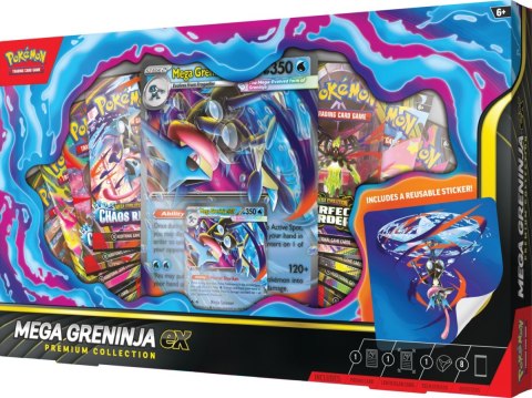 Karty Mega Greninja ex Premium Collection Pokemon TCG
