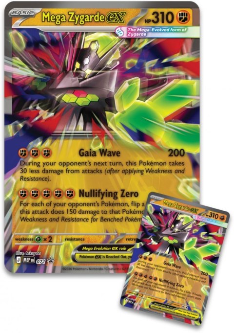 Karty Mega Zygarde ex Premium Collection Pokemon TCG