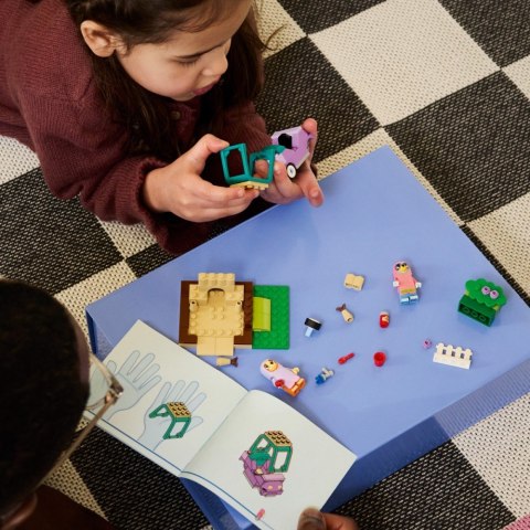 Klocki Bluey 11216 Babunie z Bingo i Blue LEGO