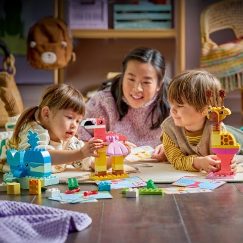 Klocki DUPLO 10472 Gra w budowanie zwierzątek LEGO