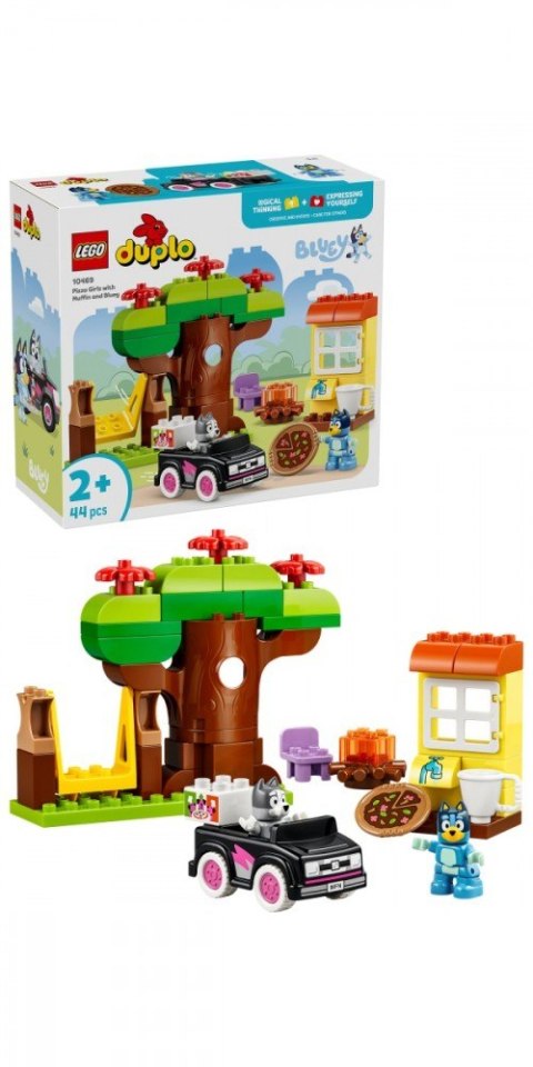 Klocki DUPLO Bluey 10469 Pizzerki z Muffinką i Blue LEGO