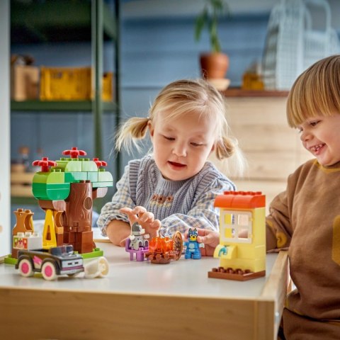 Klocki DUPLO Bluey 10469 Pizzerki z Muffinką i Blue LEGO