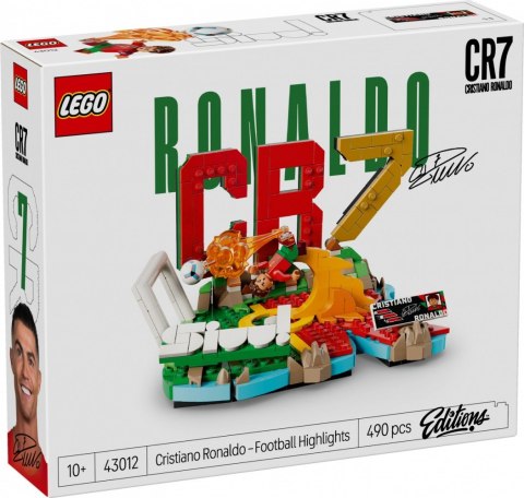 Klocki Editions 43012 Cristiano Ronaldo - piłkarskie momenty LEGO