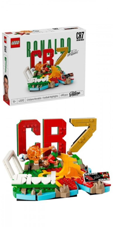 Klocki Editions 43012 Cristiano Ronaldo - piłkarskie momenty LEGO