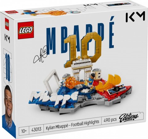 Klocki Editions 43013 Kylian Mbappé - piłkarskie momenty LEGO