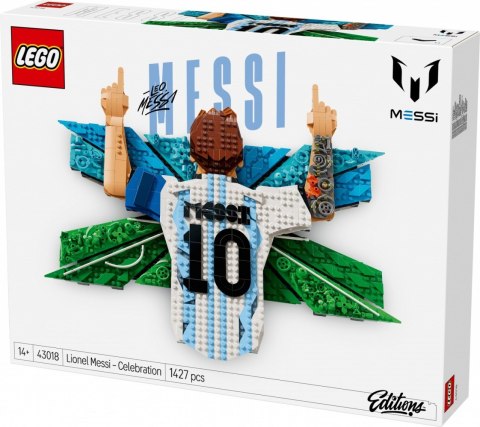 Klocki Editions 43018 Lionel Messi - cieszynka LEGO