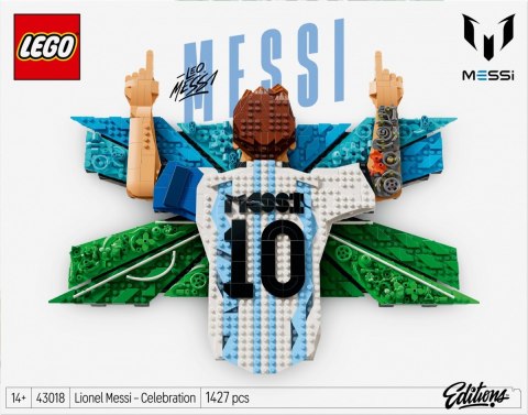 Klocki Editions 43018 Lionel Messi - cieszynka LEGO