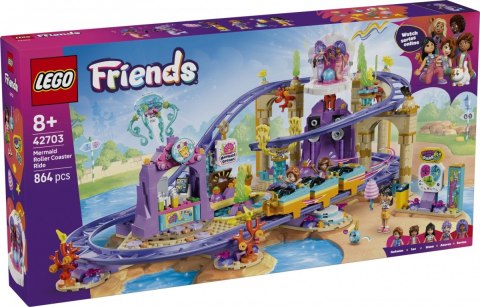 Klocki Friends 42703 Syrenkowa kolejka górska LEGO