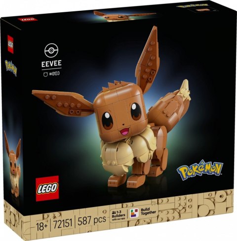 Klocki Pokemon 72151 Eevee LEGO
