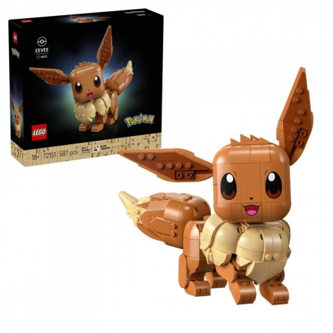 Klocki Pokemon 72151 Eevee LEGO