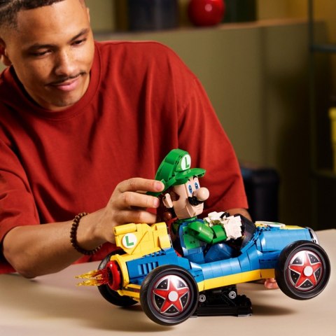 Klocki Super Mario 72050 Mario Kart - Luigi i Mach 8 LEGO