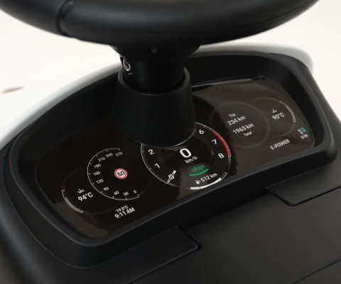 Pojazd jeździk Porsche Cayenne S biały Milly Mally