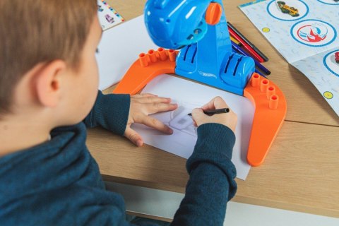 Zestaw Szkoła rysowania z projektorem - Hot Wheels Lisciani