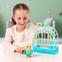 Figurka interaktywna Little Live Pets - Mój prawdziwy ptaszek błękitno-żółty Cobi