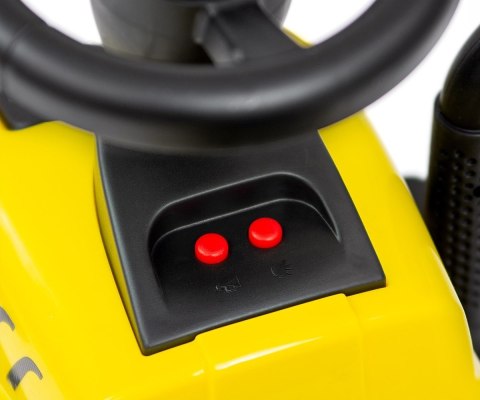 Jeździk Pojazd New Holland T7 Traktor żółty Milly Mally