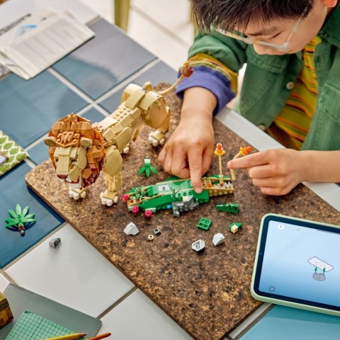 Klocki Creator 31386 Dzikie zwierzęta: Dumny lew LEGO