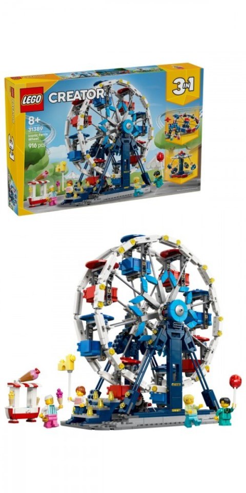 Klocki Creator 31389 Kultowy diabelski młyn LEGO