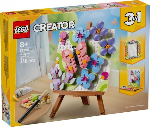 Klocki Creator 31390 Dekoracyjny obraz z kwiatami LEGO