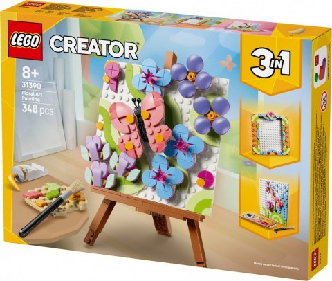 Klocki Creator 31390 Dekoracyjny obraz z kwiatami LEGO