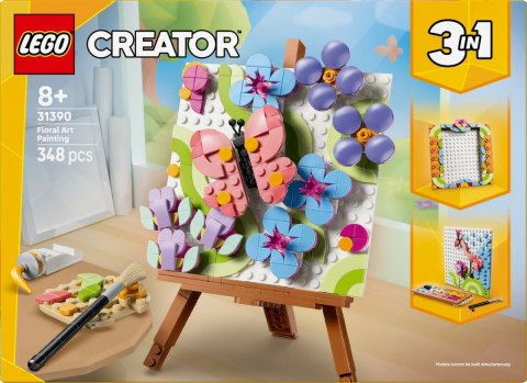 Klocki Creator 31390 Dekoracyjny obraz z kwiatami LEGO