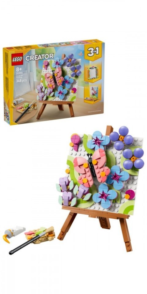 Klocki Creator 31390 Dekoracyjny obraz z kwiatami LEGO